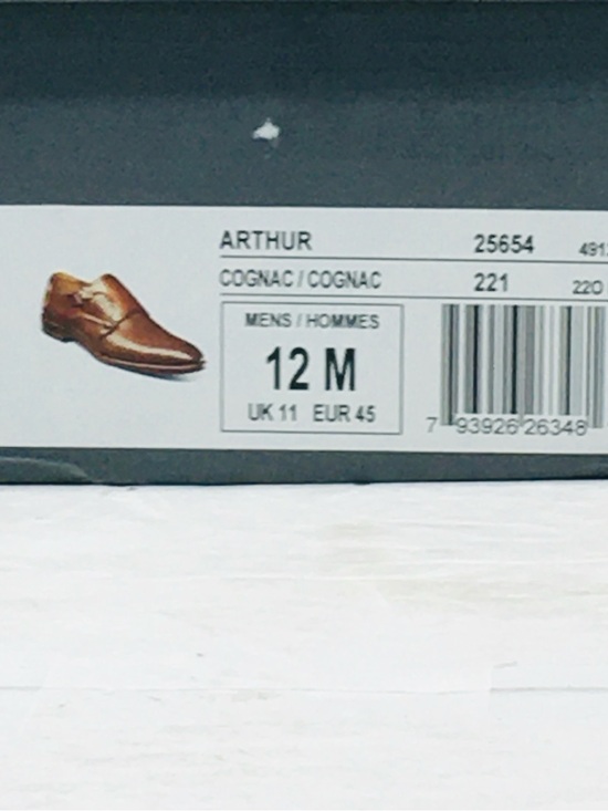 Stacy Adams Brown Perforated Double Monk Strap Dress Shoe main image 5